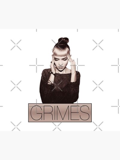 Grimes Fitted Lover Gifts Tapestry Official Grimes Merch