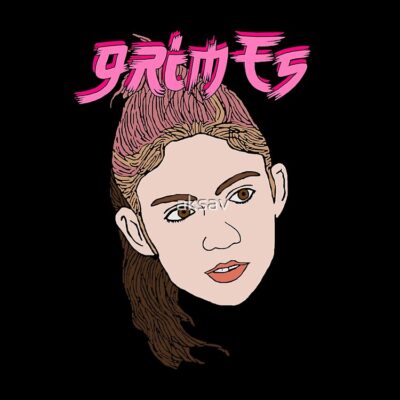 Grimes Cartoon Tote Bag Official Grimes Merch