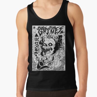 Grimes Visions Tank Top Official Grimes Merch