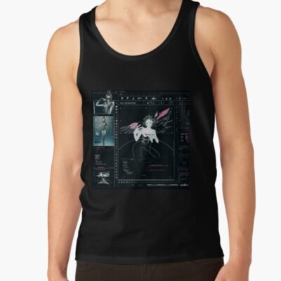 Grimes Sticker Tank Top Official Grimes Merch