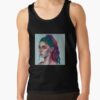 Grimes Portrait Tank Top Official Grimes Merch