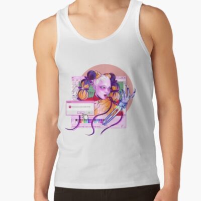 Grimes T-Shirtdelete Forever Tank Top Official Grimes Merch