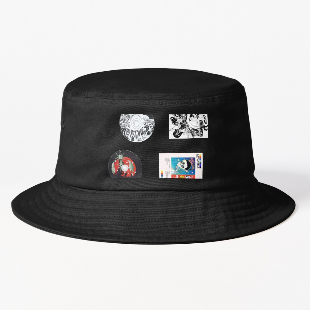 Grimes Sticker Bucket Hat