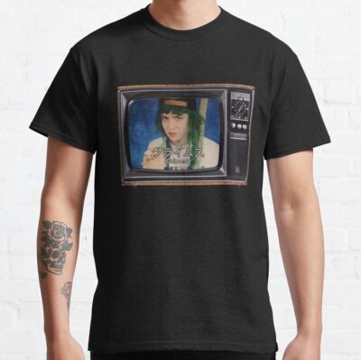 Grimes Japanese Television T-Shirt Official Grimes Merch