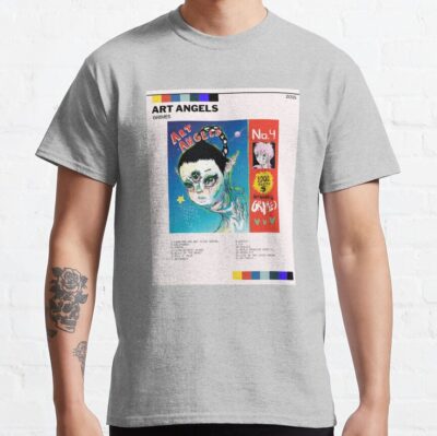 Art Angels Album Cover By Grimes T-Shirt Official Grimes Merch