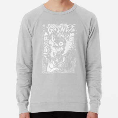 Grimes Visions Inverted Occult Sweatshirt Official Grimes Merch