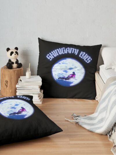 Grimes Shinigami Eyes Throw Pillow Official Grimes Merch