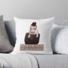 Grimes Fitted Lover Gifts Throw Pillow Official Grimes Merch