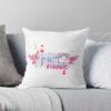 Grimes Logo Throw Pillow Official Grimes Merch