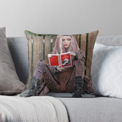 Grimes Communist Manifesto Throw Pillow Official Grimes Merch