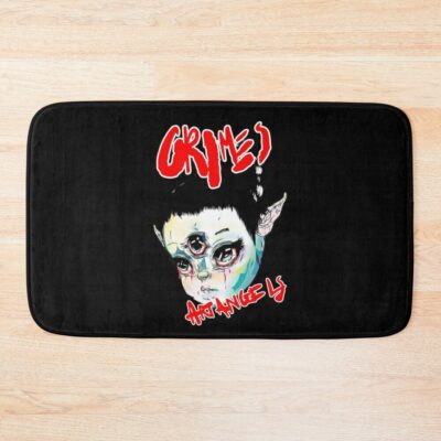 Art Angels By Grimes Lover Gifts Bath Mat Official Grimes Merch