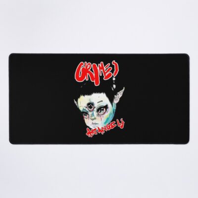 Art Angels By Grimes Lover Gifts Mouse Pad Official Grimes Merch