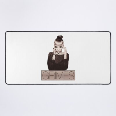 Grimes Fitted Lover Gifts Mouse Pad Official Grimes Merch