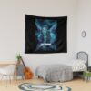 Fairie Blue Green Grimes Lover Gifts Tapestry Official Grimes Merch